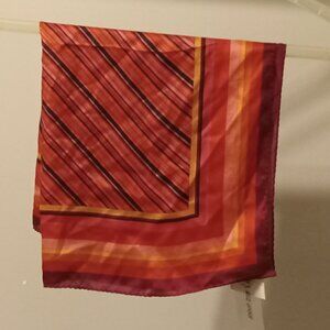 Ladies 100% silk Mantles scarf new with tags